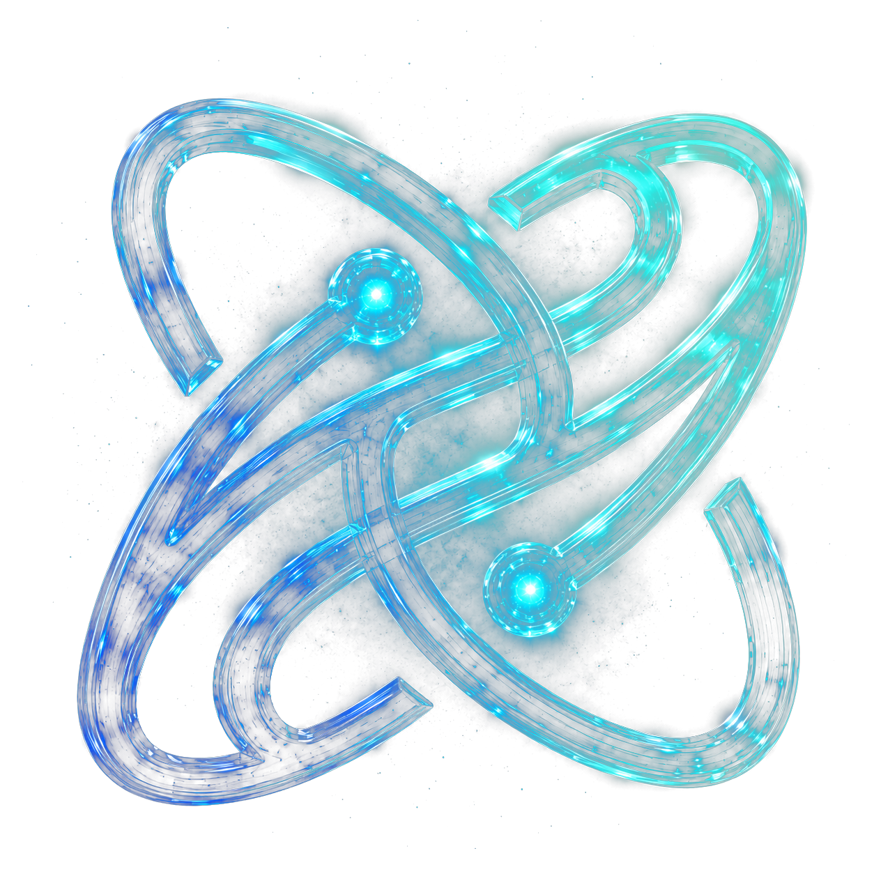 Logo InsignIA en cristal cósmico